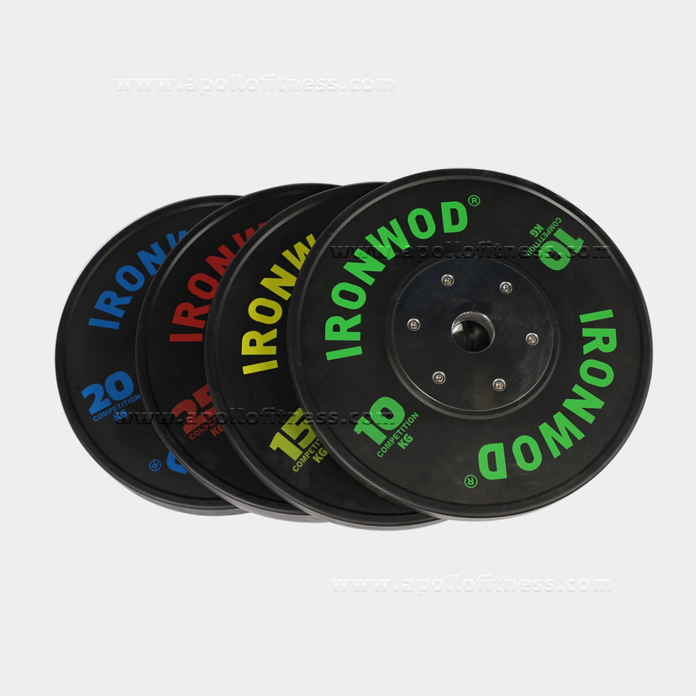 Black Competition Bumper Plate