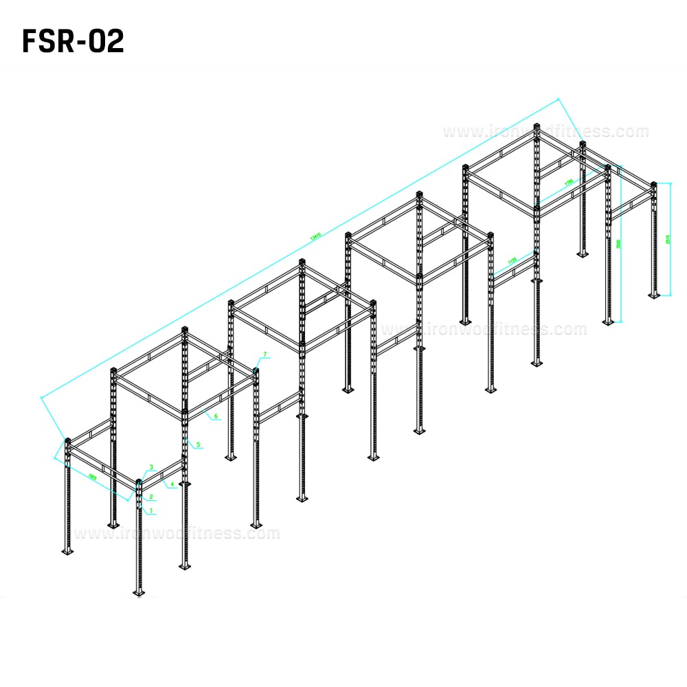 Ironwod 综合体能训练架（FSR02）